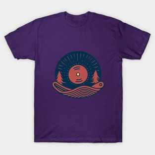 Music Disk music lover icon design T-Shirt